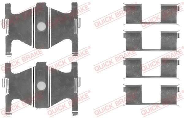 QUICK BRAKE Комплектующие, колодки дискового тормоза 109-1754